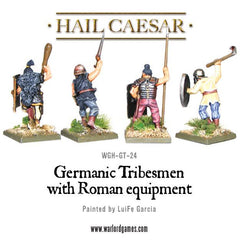 Germanic tribesmen with  Roman equipment