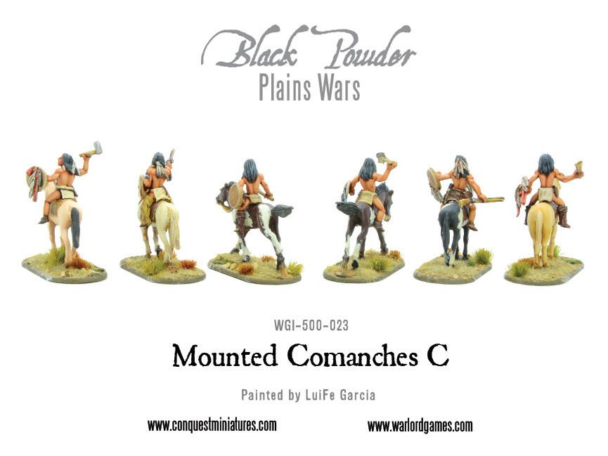 Mounted Comanches C