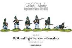 KGL 2nd Light Battalion with muskets