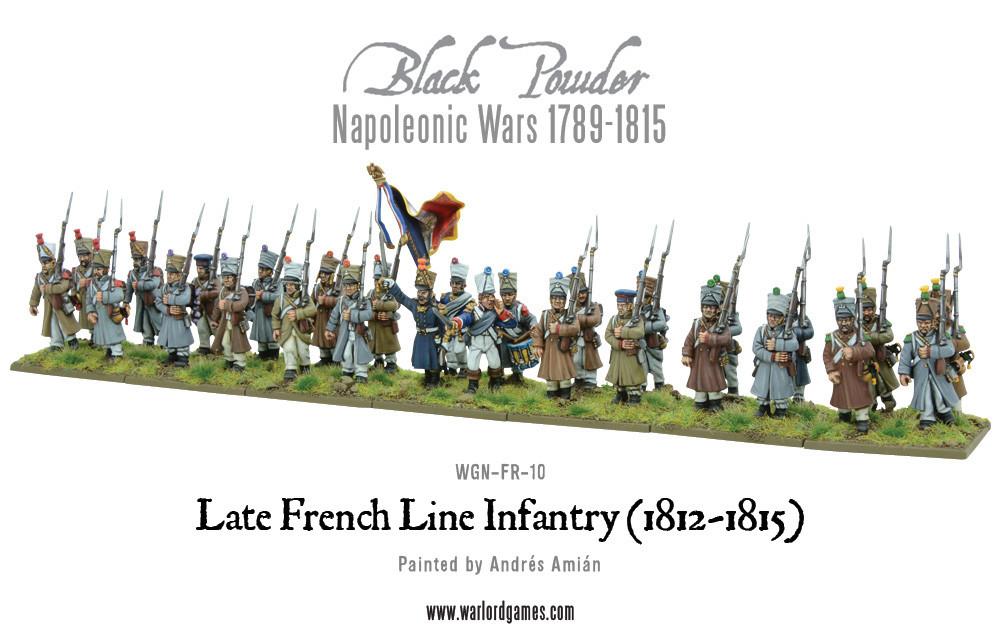 Napoleonic Late French Line Infantry (1812-1815) Division