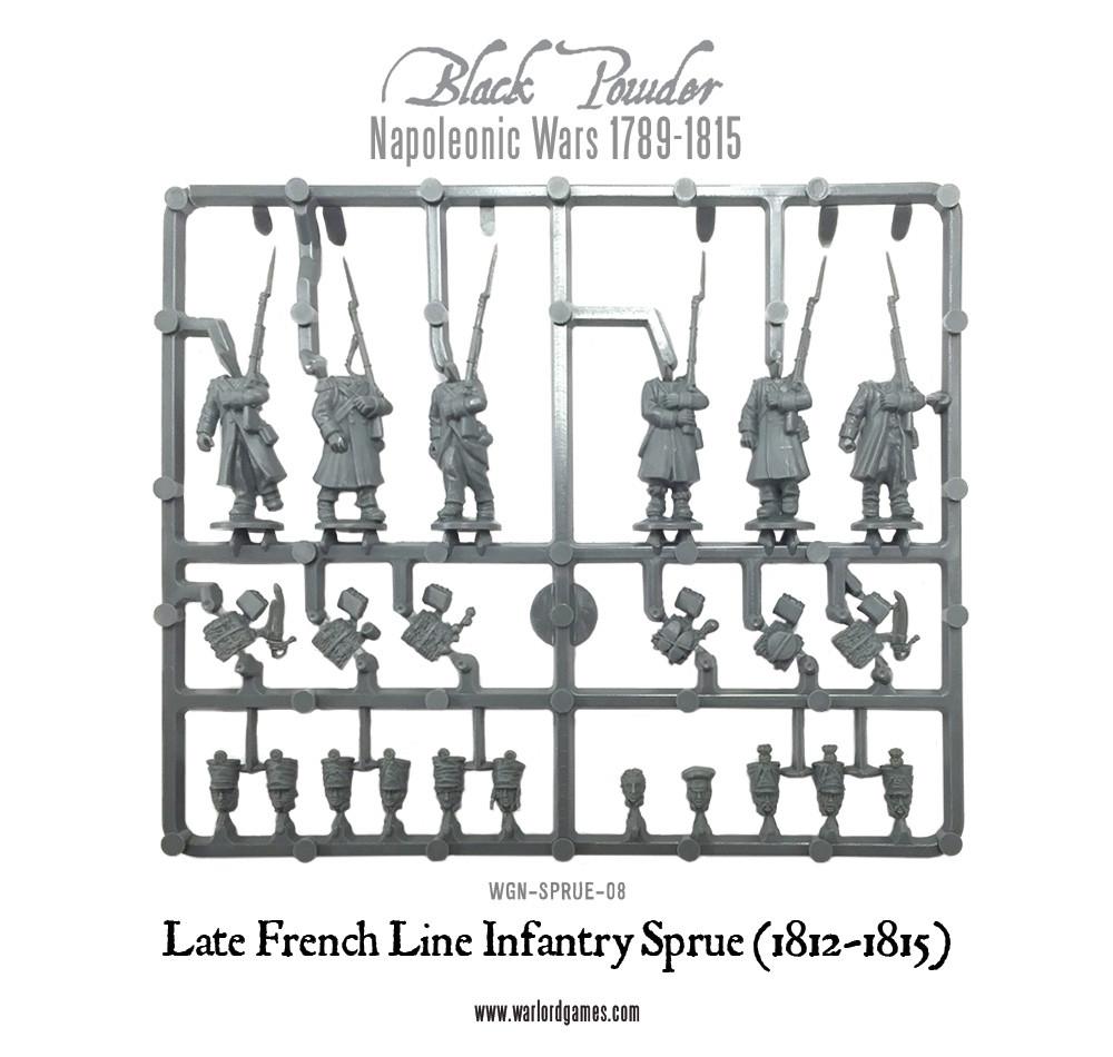 Napoleonic Late French Line Infantry (1812-1815) Brigade