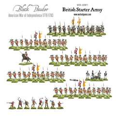 American War of Independence British Army starter set