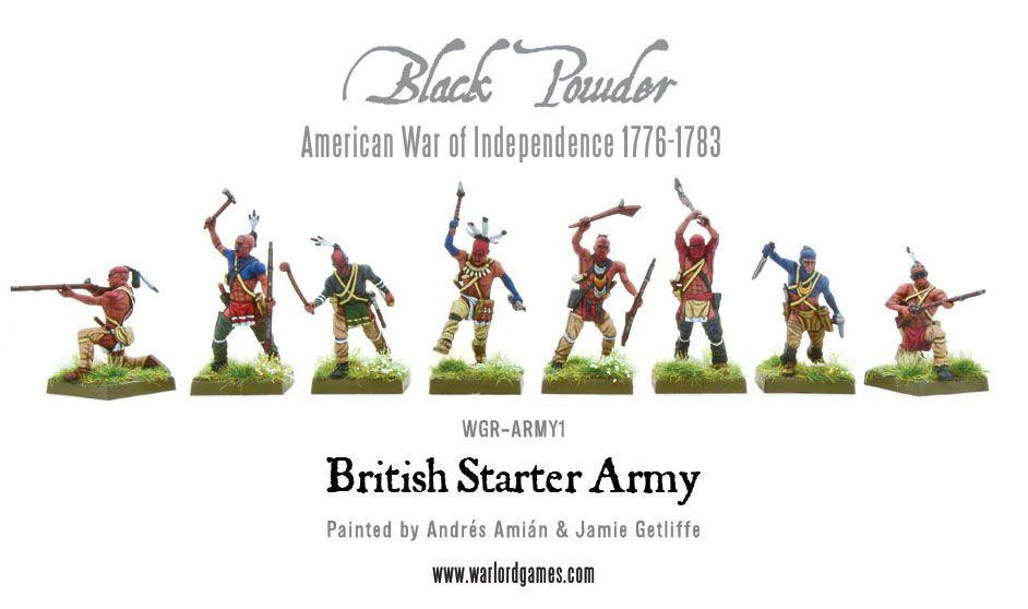 American War of Independence British Army starter set