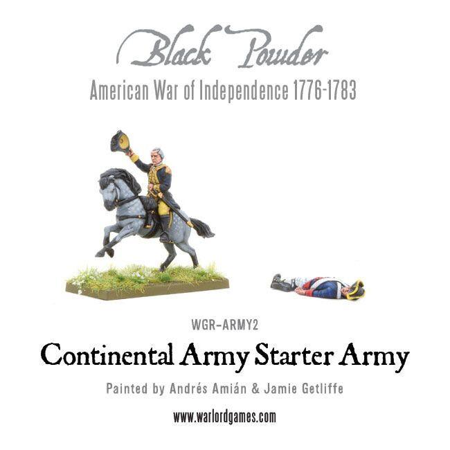 American War of Independence Continental Army starter set