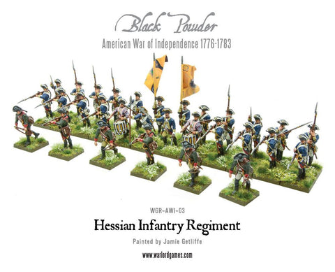 Hessian regiment (Plastic Box) Hessian regiment (Plastic Box)