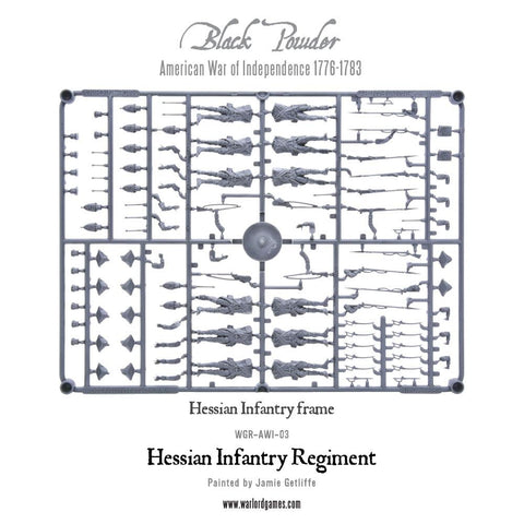 Hessian regiment (Plastic Box) Hessian regiment (Plastic Box)