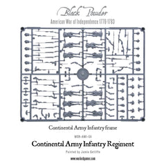 Continental Infantry Regiment (Plastic Box)