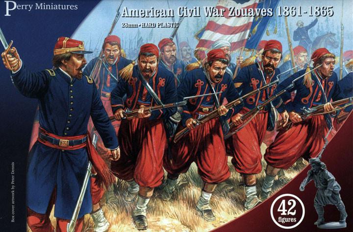 American Civil War: Zouaves (1861-1865) plastic boxed set