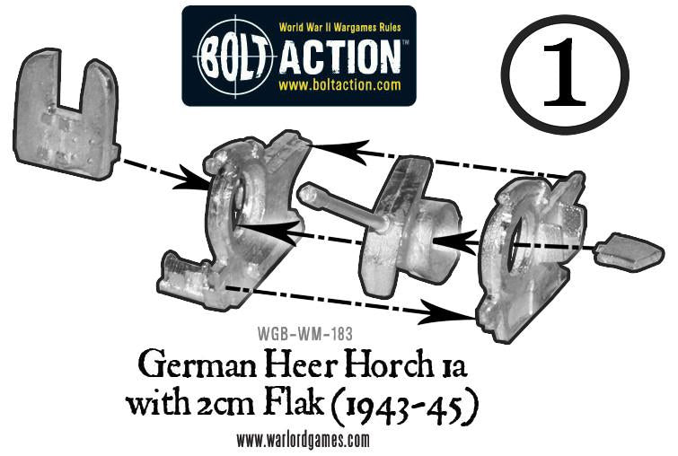 Horch 1a with 2cm Flak (Heer 1943-45)