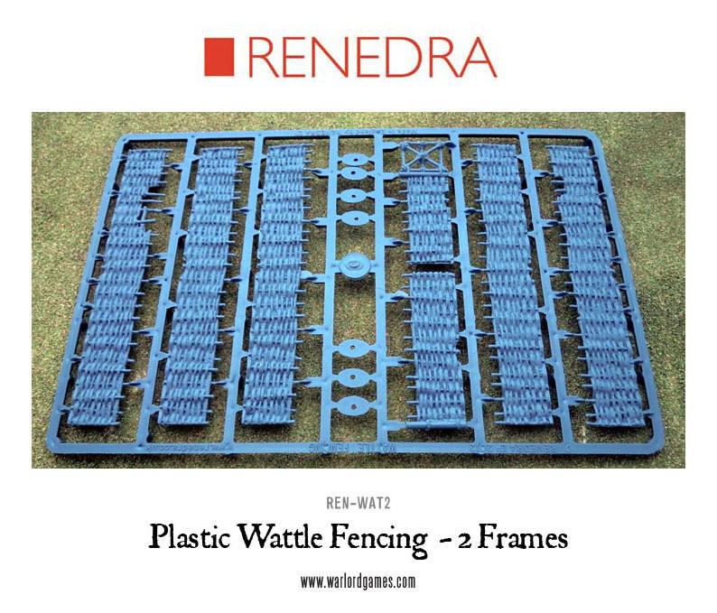 Plastic Wattle Fencing - 2 Frames