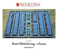 Plastic Wattle Fencing - 2 Frames