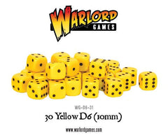 30 Yellow D6 (10mm)