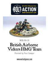 British Airborne Vickers MMG Team