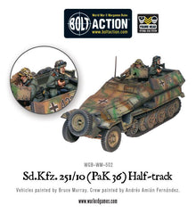 Sd.Kfz 251/10 half-track (3.7cm PaK) plastic boxed set