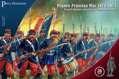 Franco-Prussian War French Infantry advancing