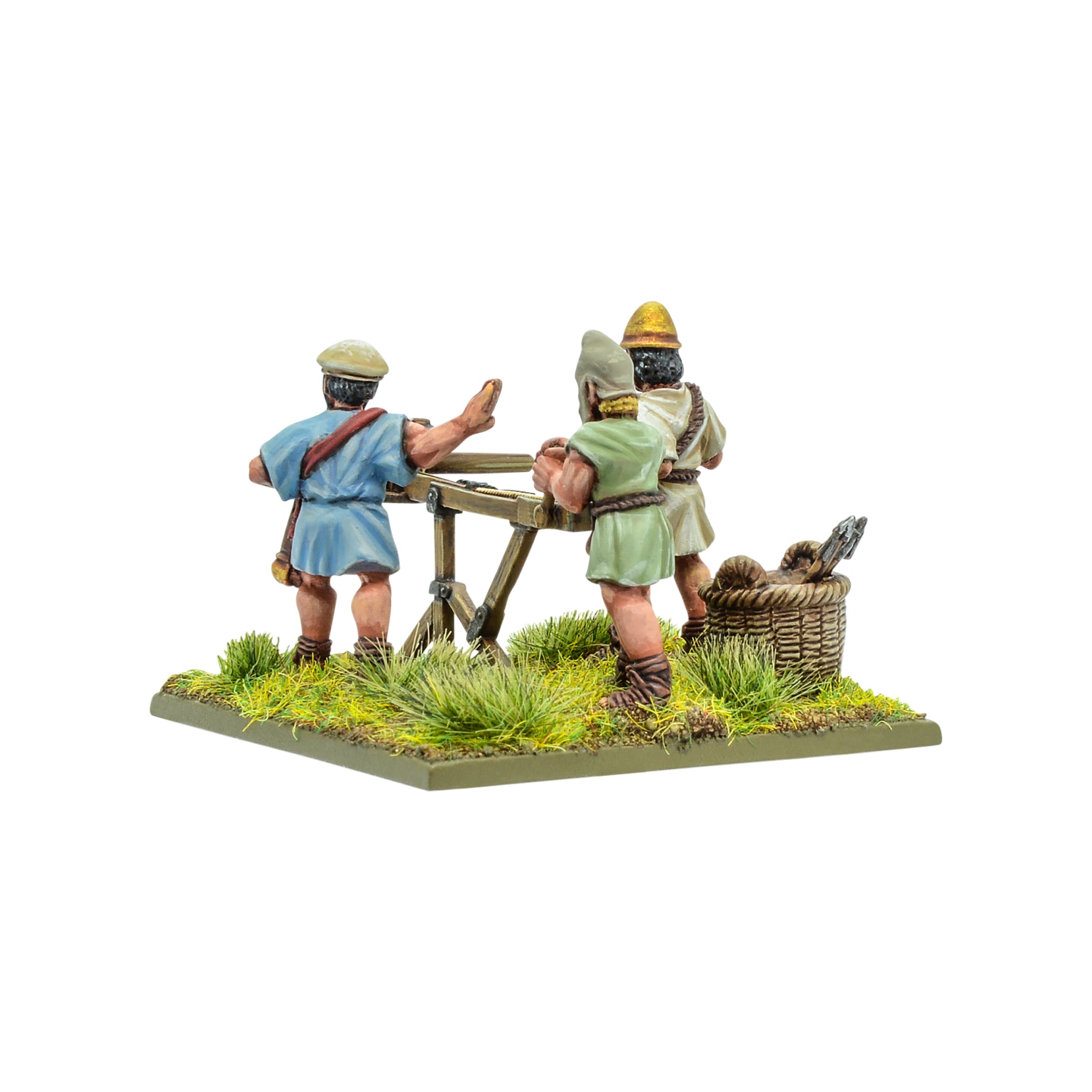 Hellenistic Greek light artillery bolt thrower battery