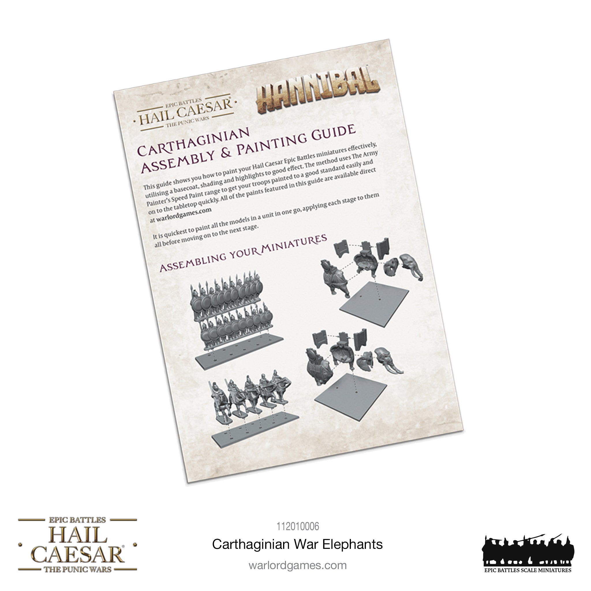 Hail Caesar Epic Battles: Carthaginian War Elephants