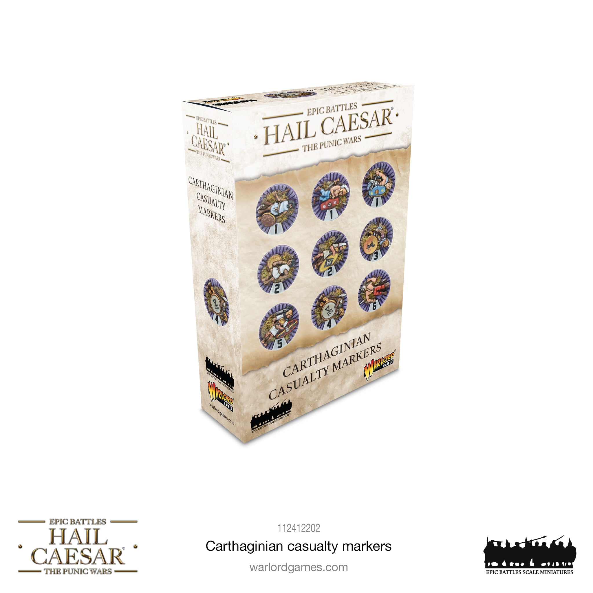 Hail Caesar Epic Battles: Carthaginian casualty markers