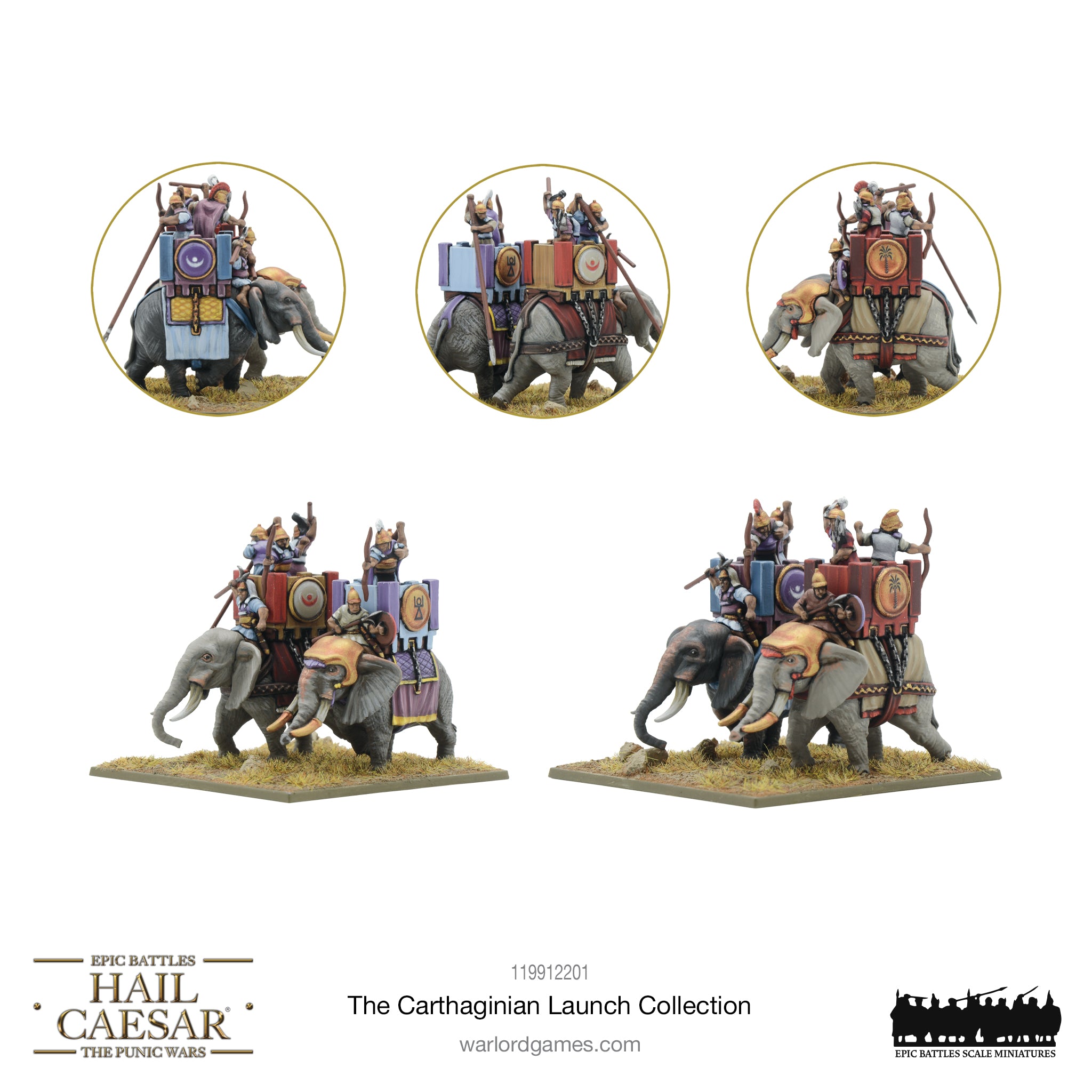 Hail Caesar Epic Battles – The Carthaginian Launch Collection