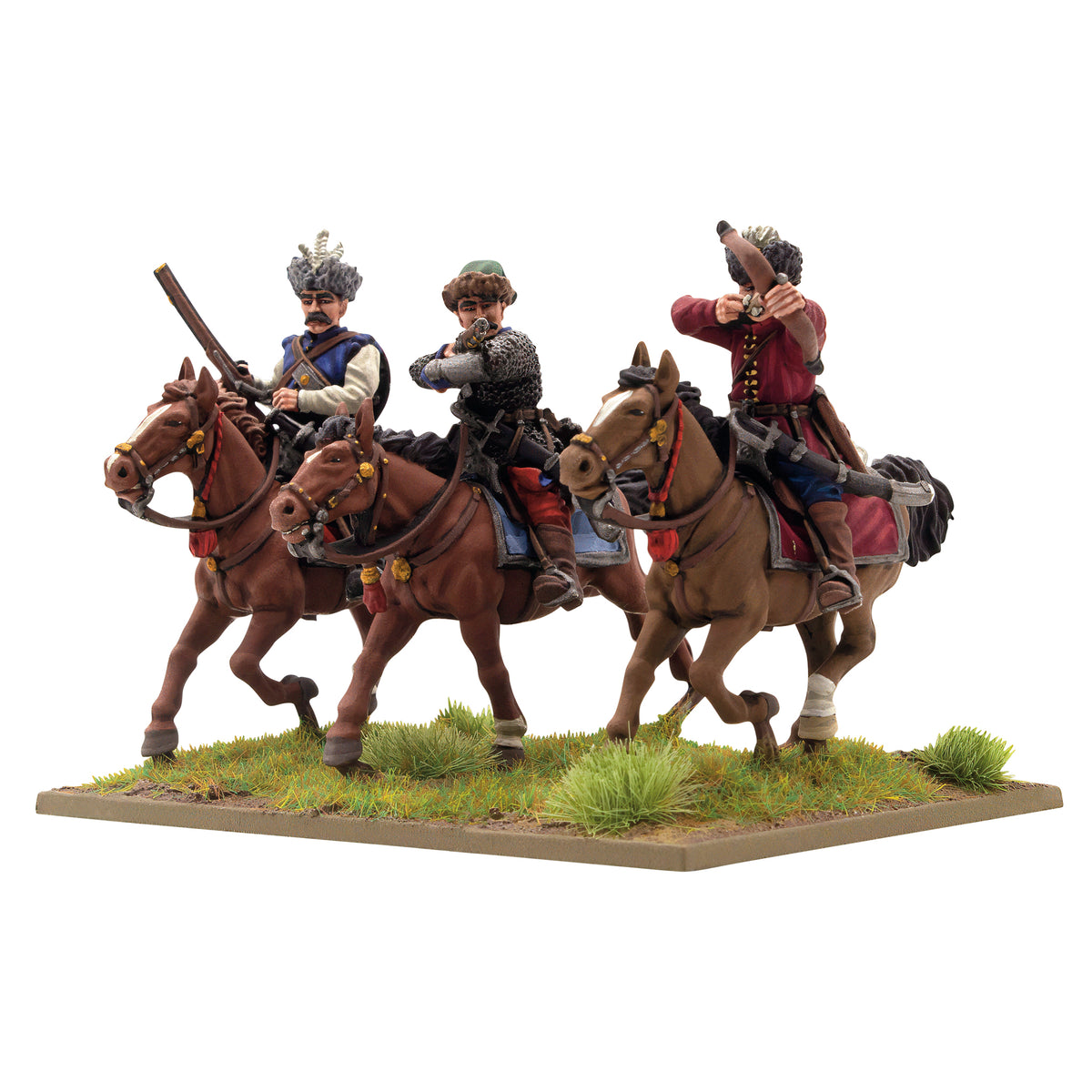 Polish-Lithuanian levy cavalry with muskets