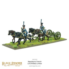 Napoleonic French Line Artillery Limber