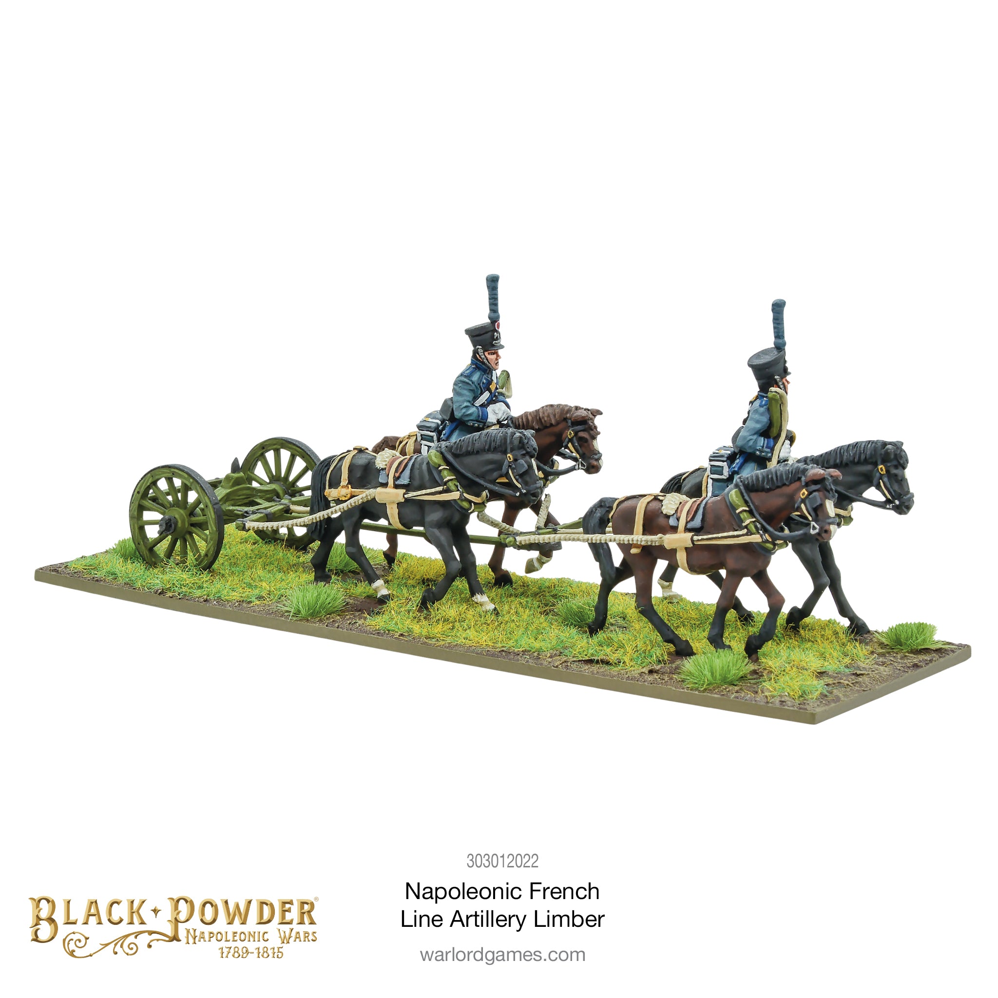 Napoleonic French Line Artillery Limber