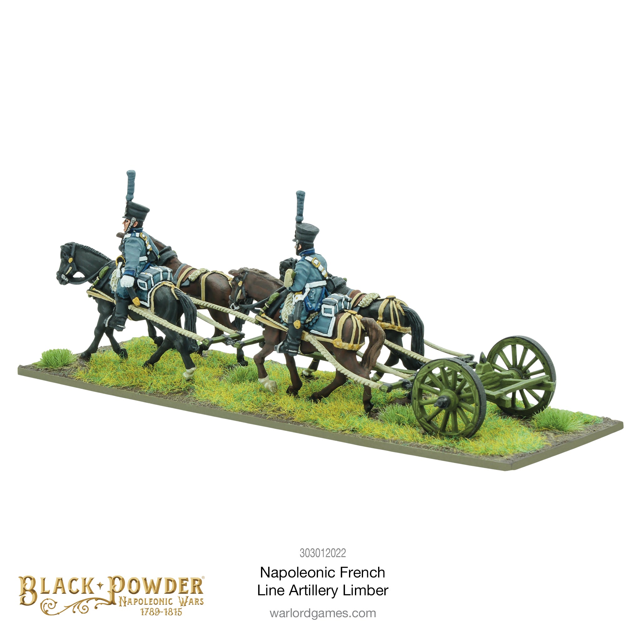 Napoleonic French Line Artillery Limber