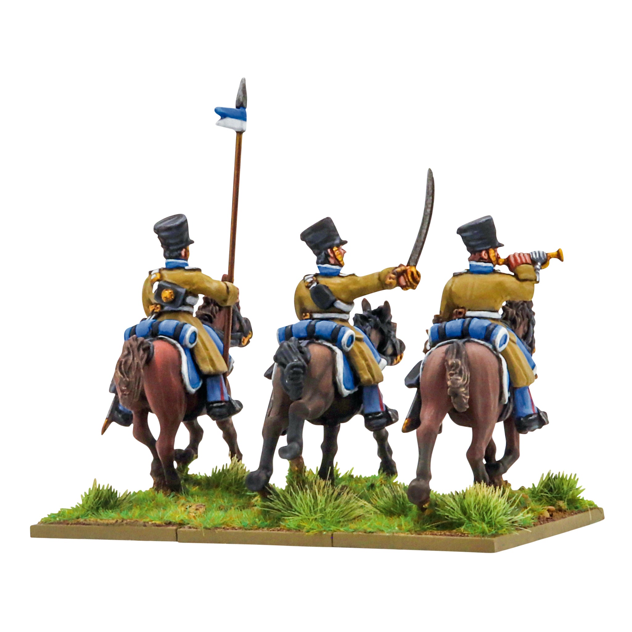 Crimean War Russian Hussars command