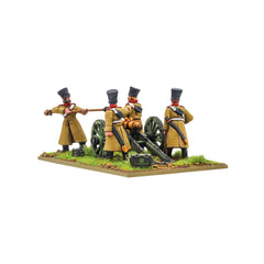 Crimean War Cossack artillery and crew