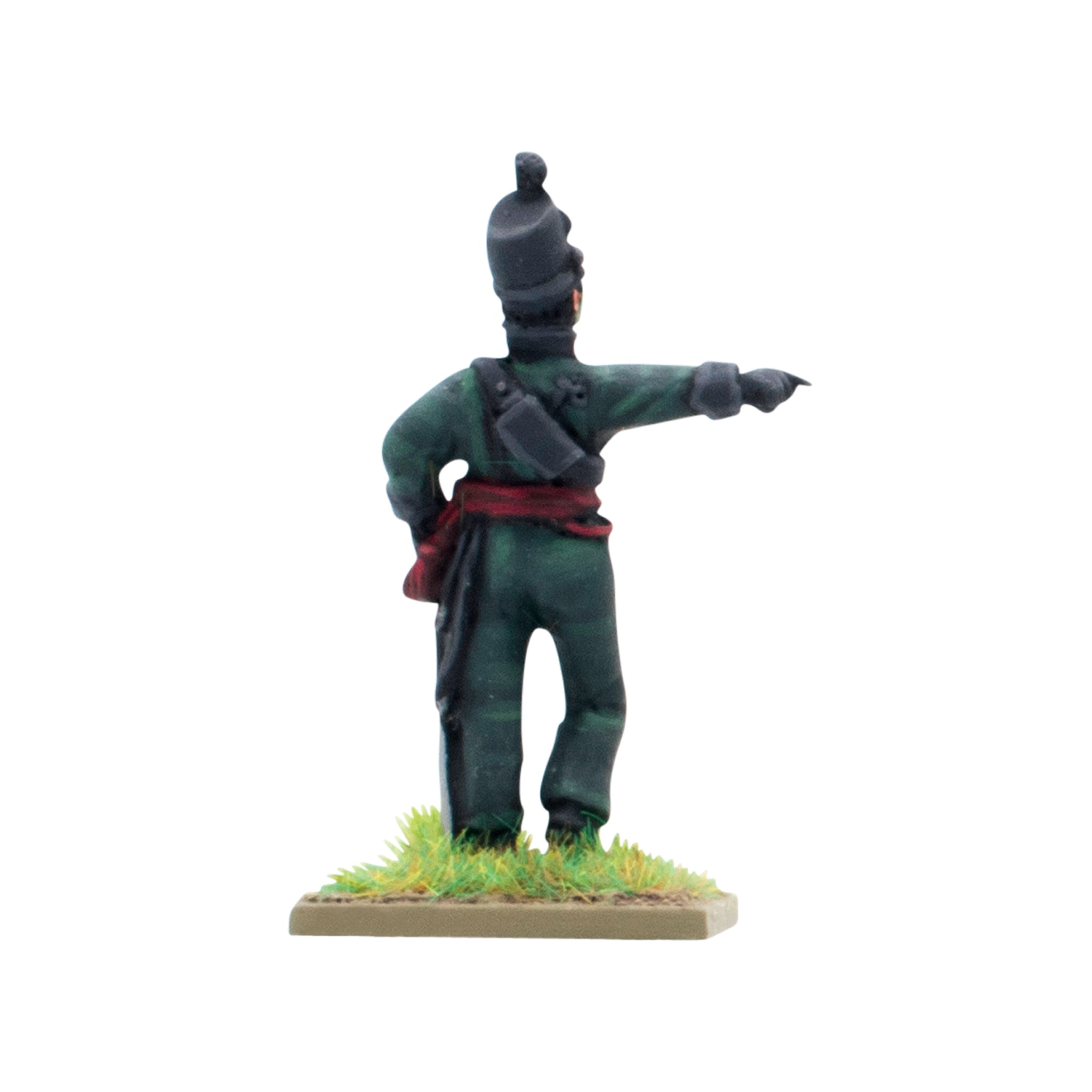 Crimean War British Rifle Brigade in shakos command