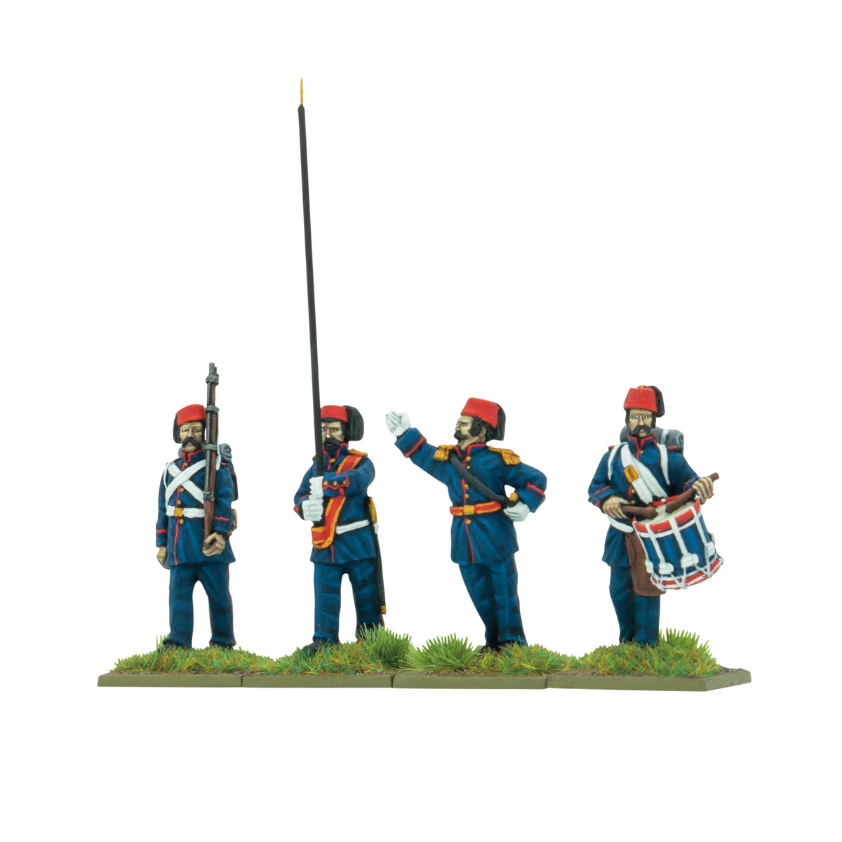 Crimean War Turkish Infantry command