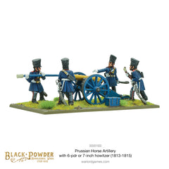 Napoleonic Prussian Horse Artillery with 6-pdr (1813-1815)