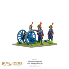 Napoleonic Spanish foot artillery howitzer