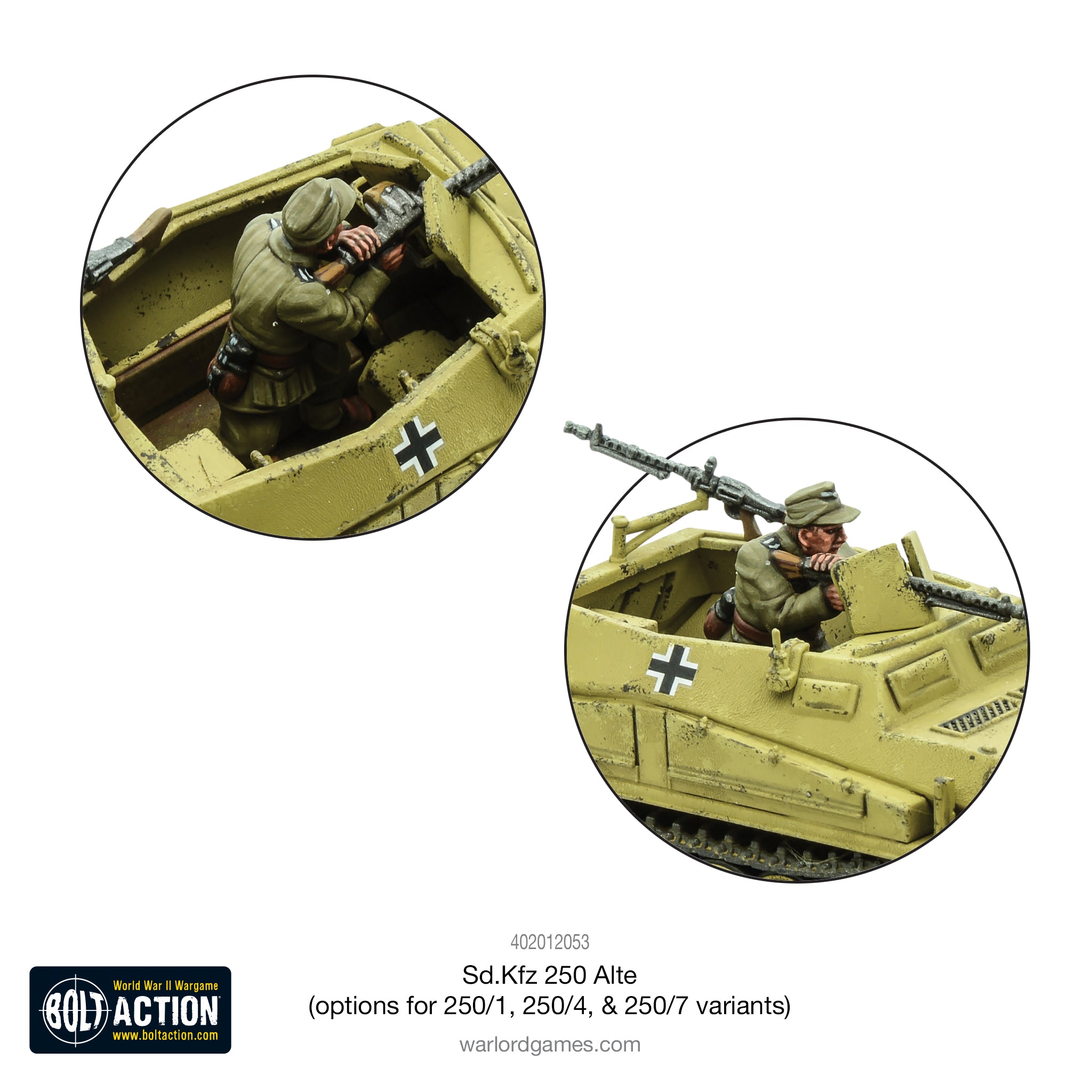 Sd.Kfz 250 Alte (Options for 250/1, 250/4 & 250/7)