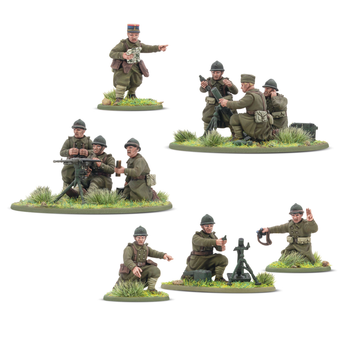 French Army Heavy Weapons platoon