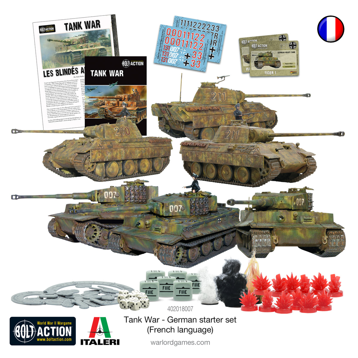 Tank War: German starter set (French language)