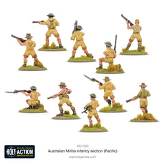 Australian militia infantry section (Pacific)