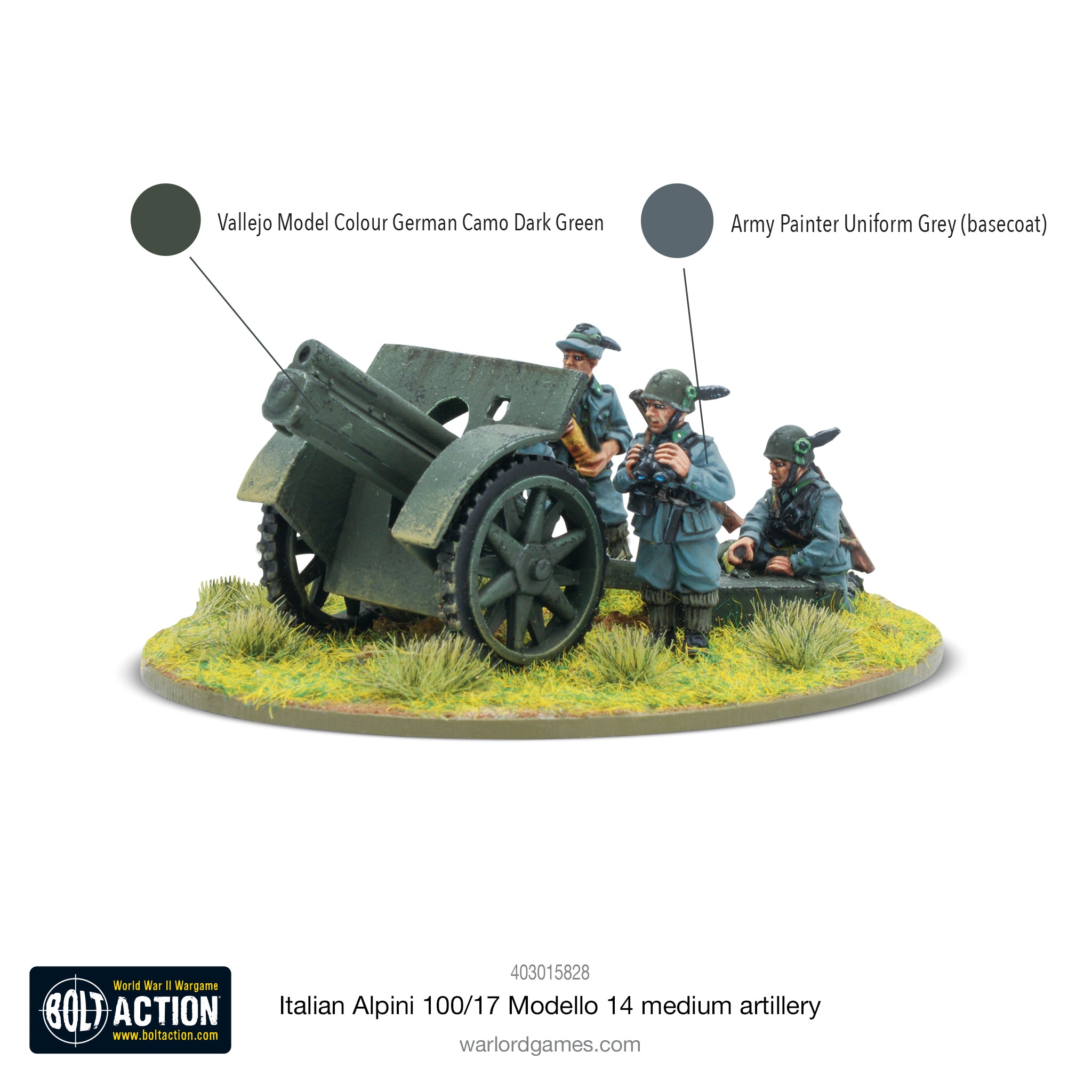 Italian Alpini 100/17 Modello 14 Medium Artillery