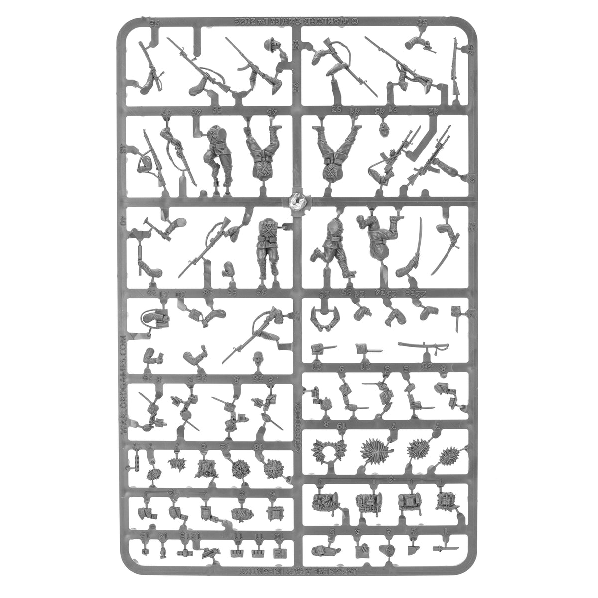 Japanese Infantry (2025) Sprue
