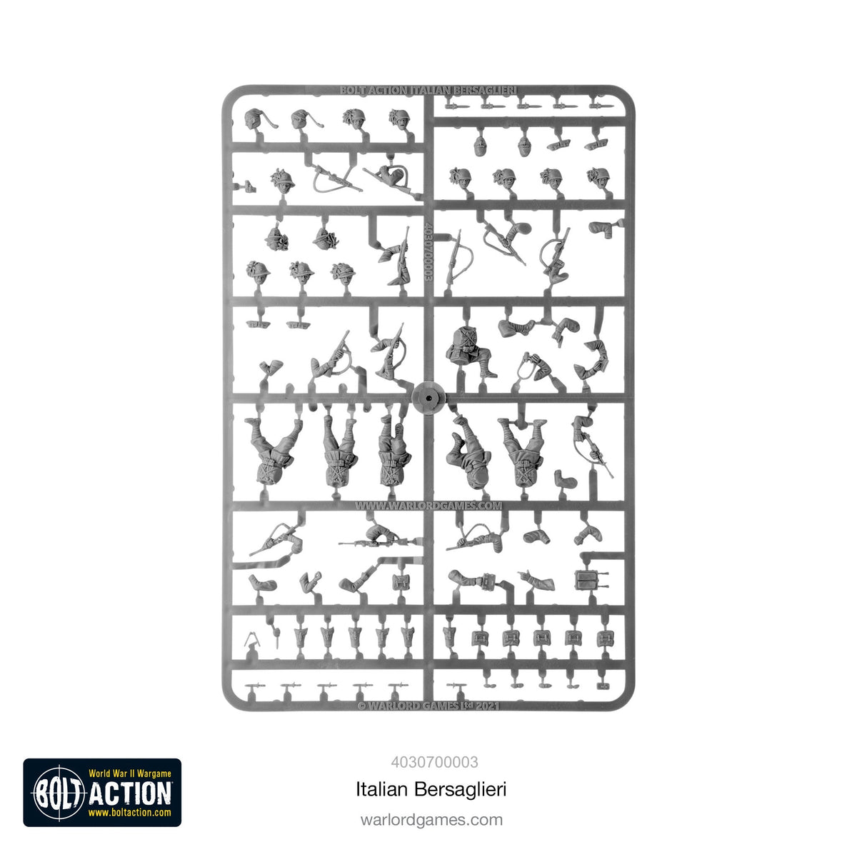 Italian Bersaglieri sprue