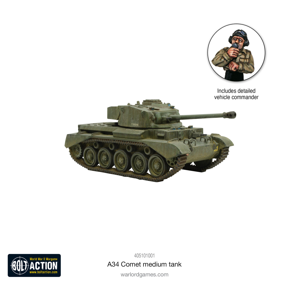 A34 Comet heavy tank