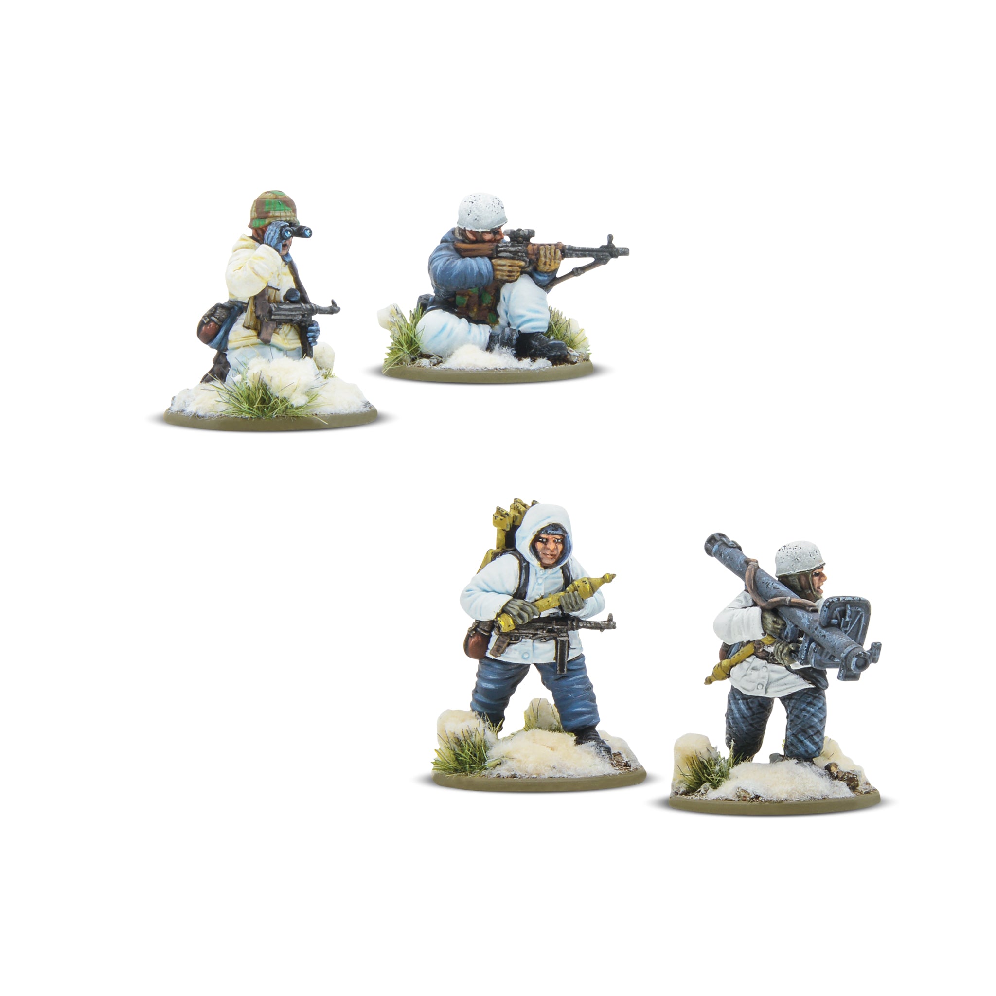 German Fallschirmjäger (Winter) Starter Army with Armies of Germany