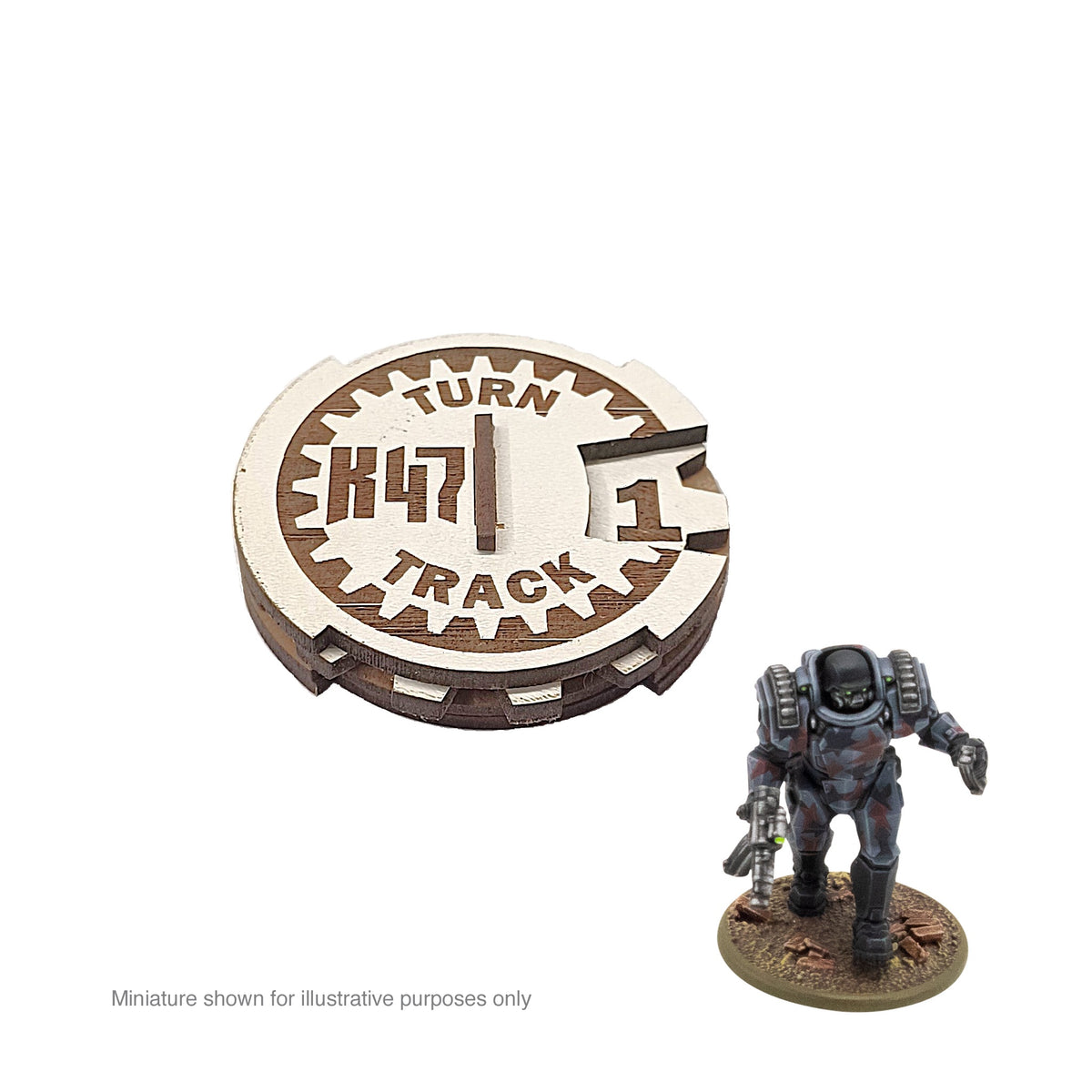 Konflikt '47 MDF Turn Marker