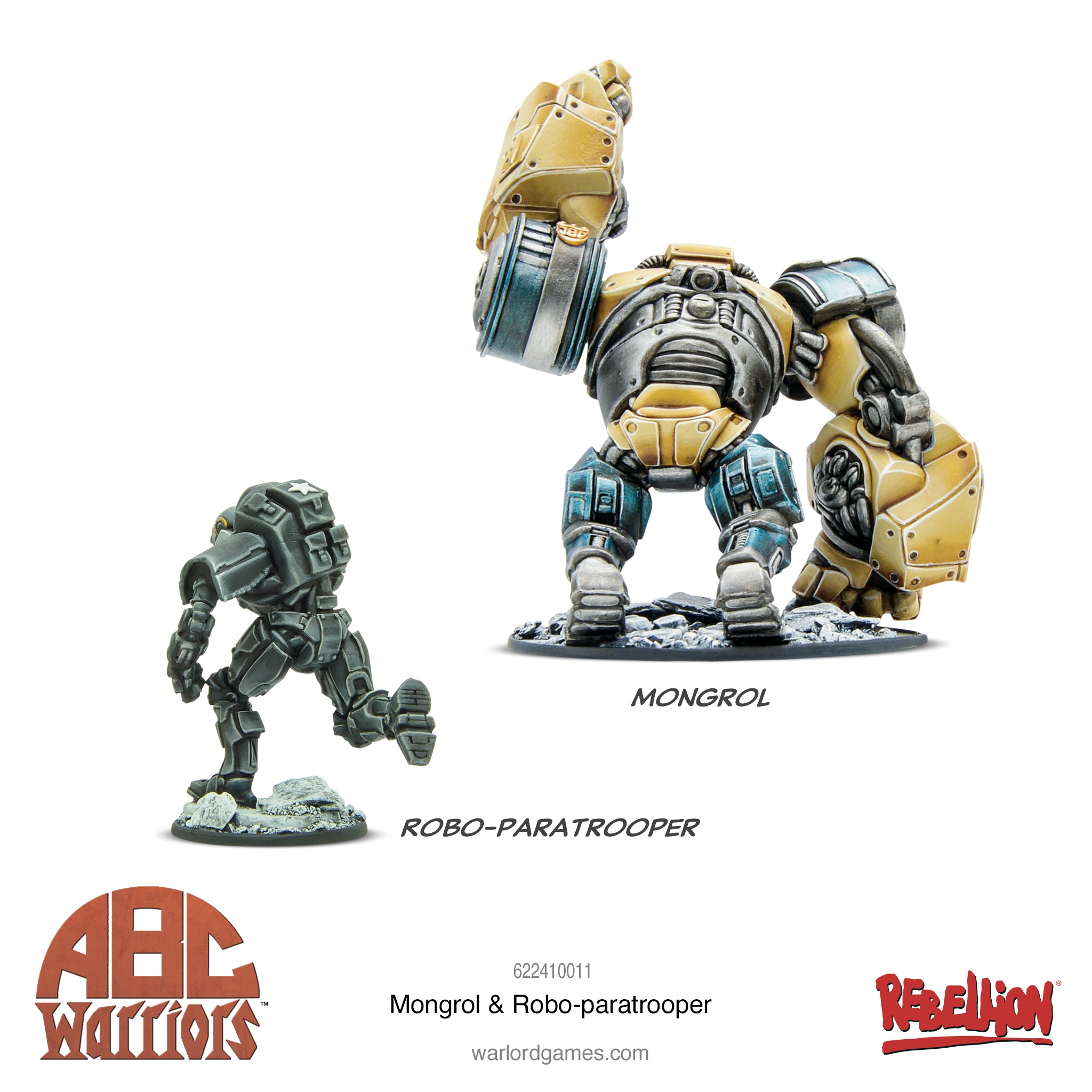 ABC Warriors: Mongrol & Robo-paratrooper