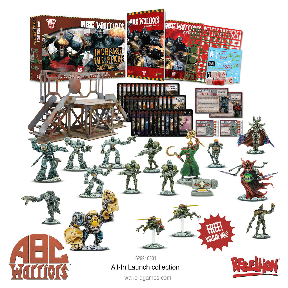 ABC Warriors: All In Launch Collection