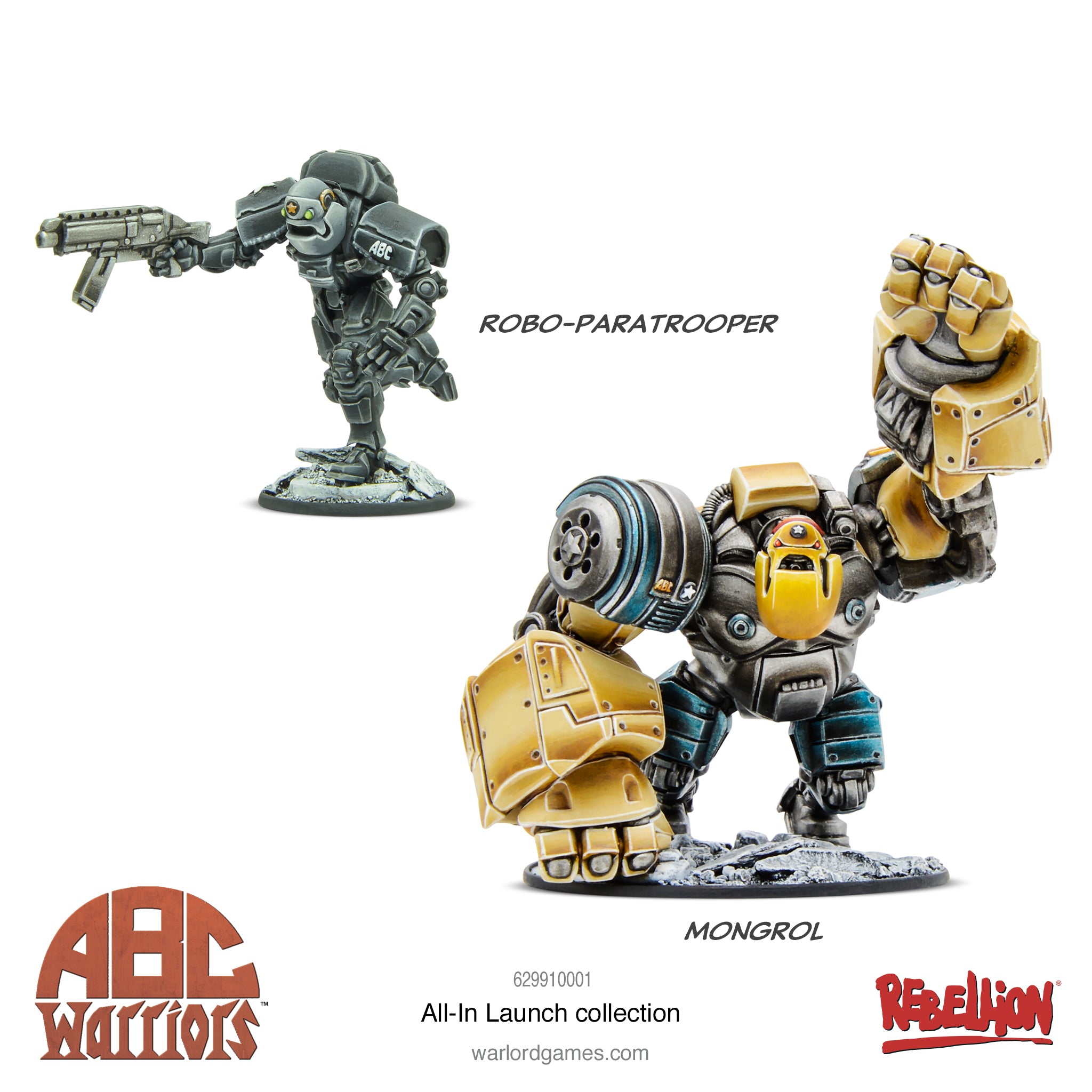 ABC Warriors: All In Launch Collection