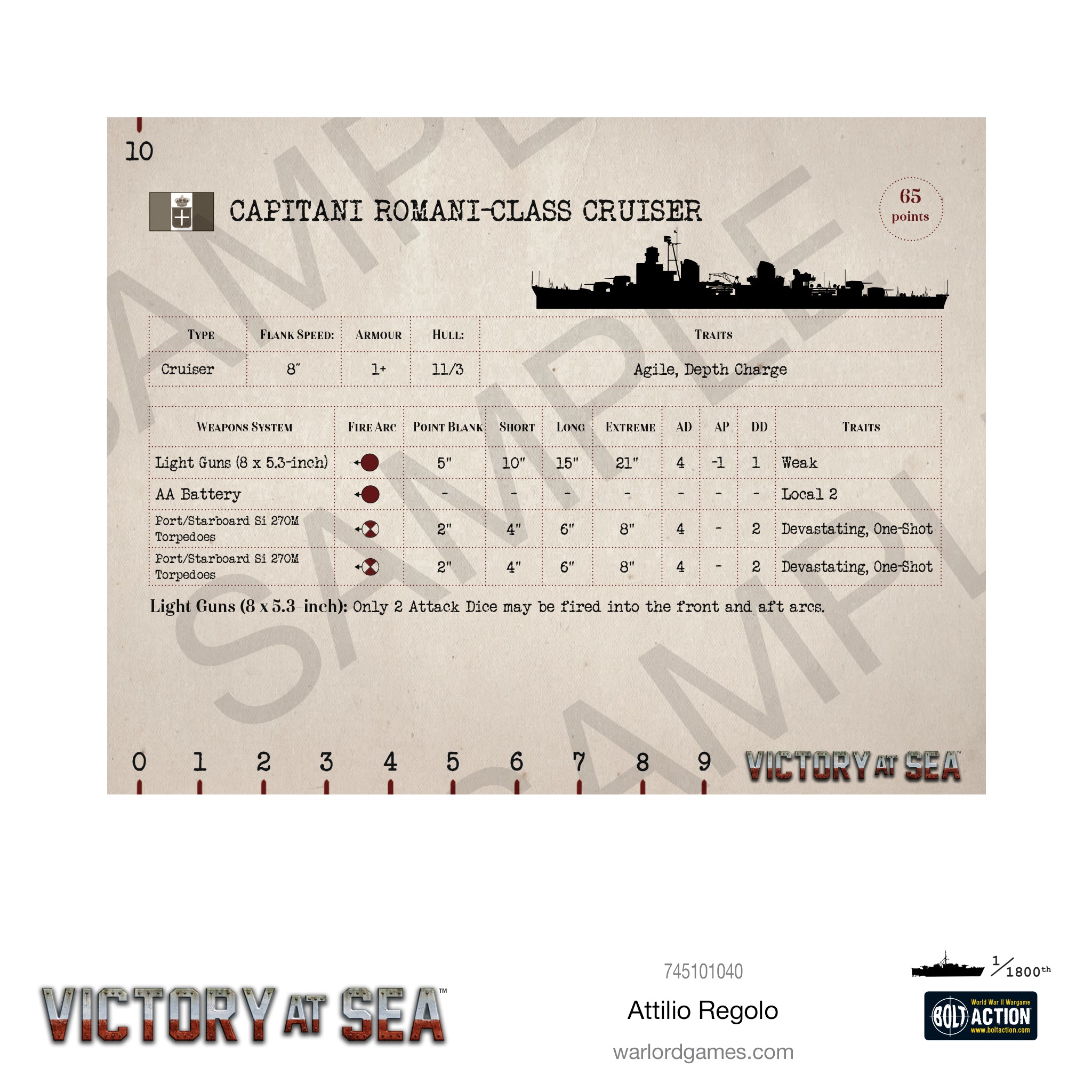 Victory at Sea: Attilio Regolo