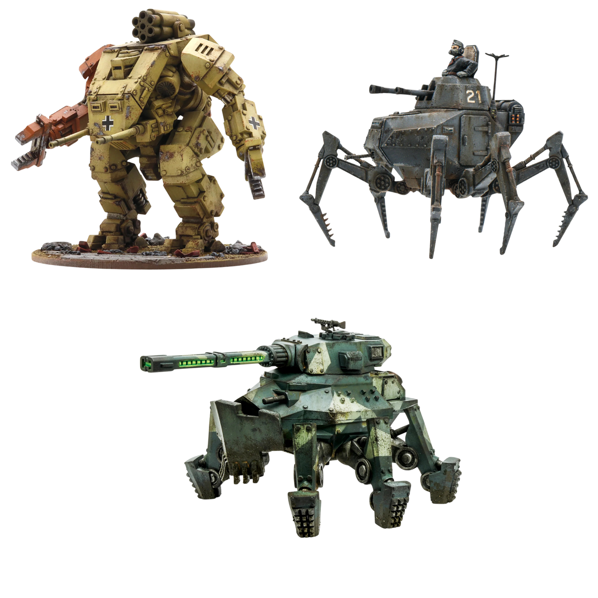 Axis Heavy Walker Platoon