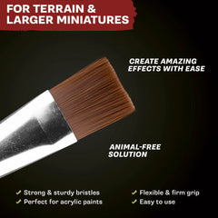 Wargamer: Large Vehicle & Scenery Brush