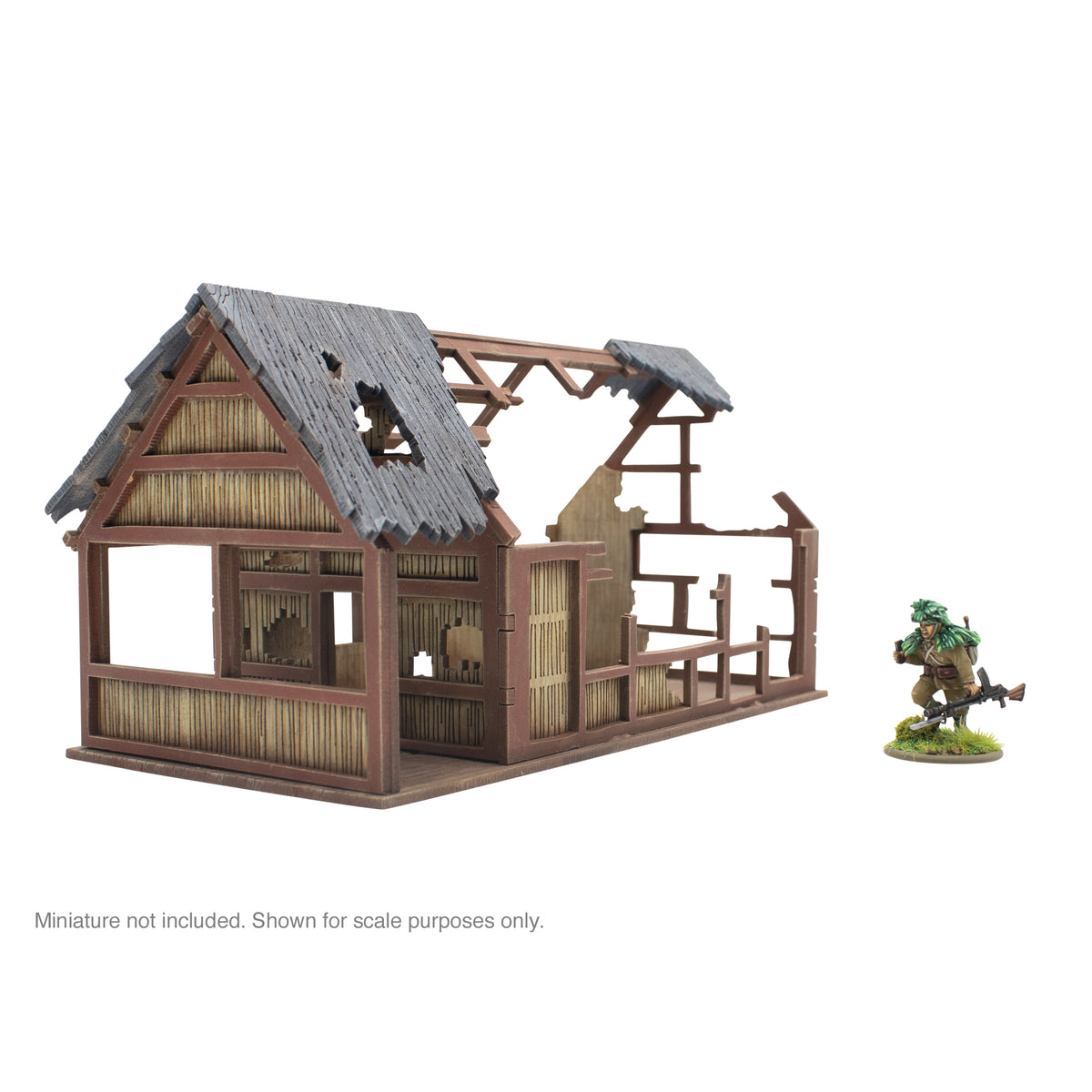 Pacific Theatre Large building ruins